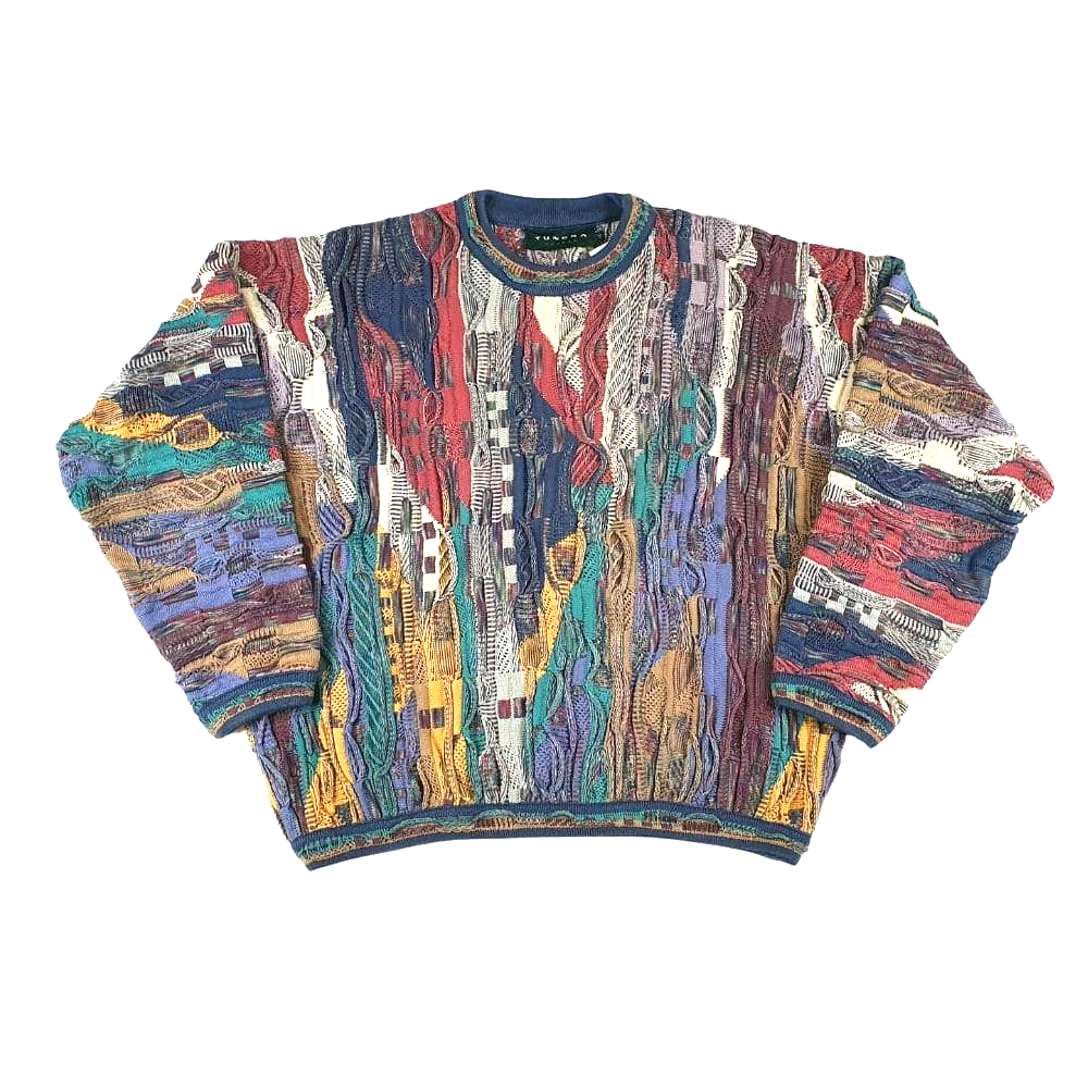 Tundra® Sweater Rundhals Vintage Pullover 70 Größe XL