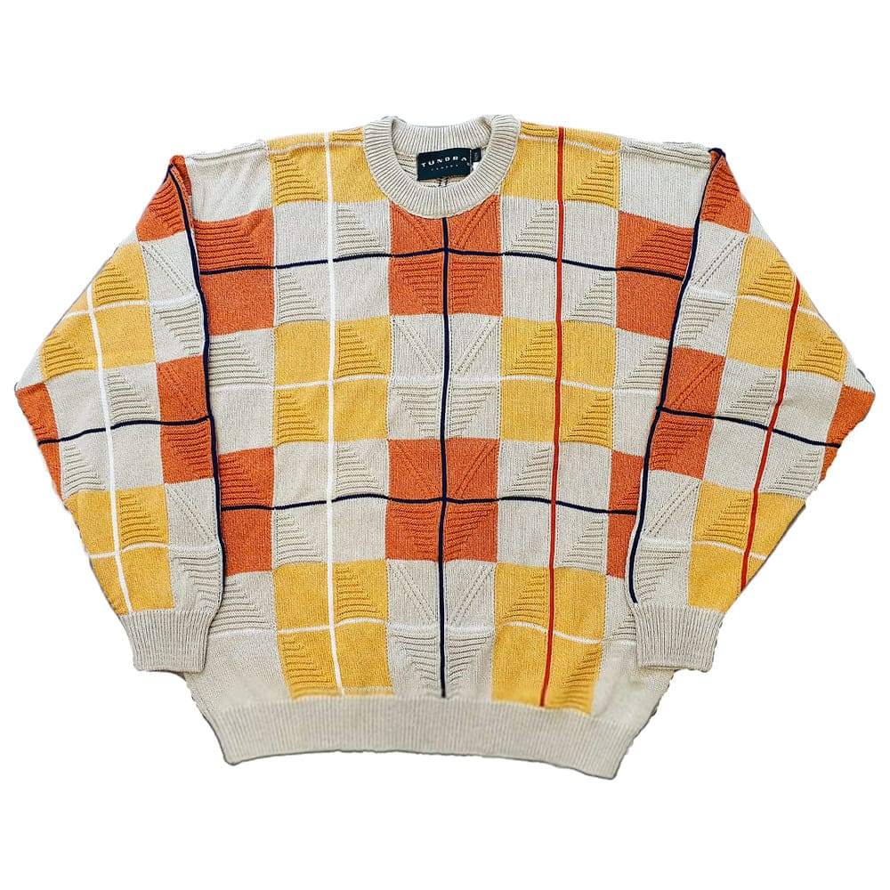 Tundra® Sweater Rundhals Vintage Pullover 05 Größe M Tundra Sweater