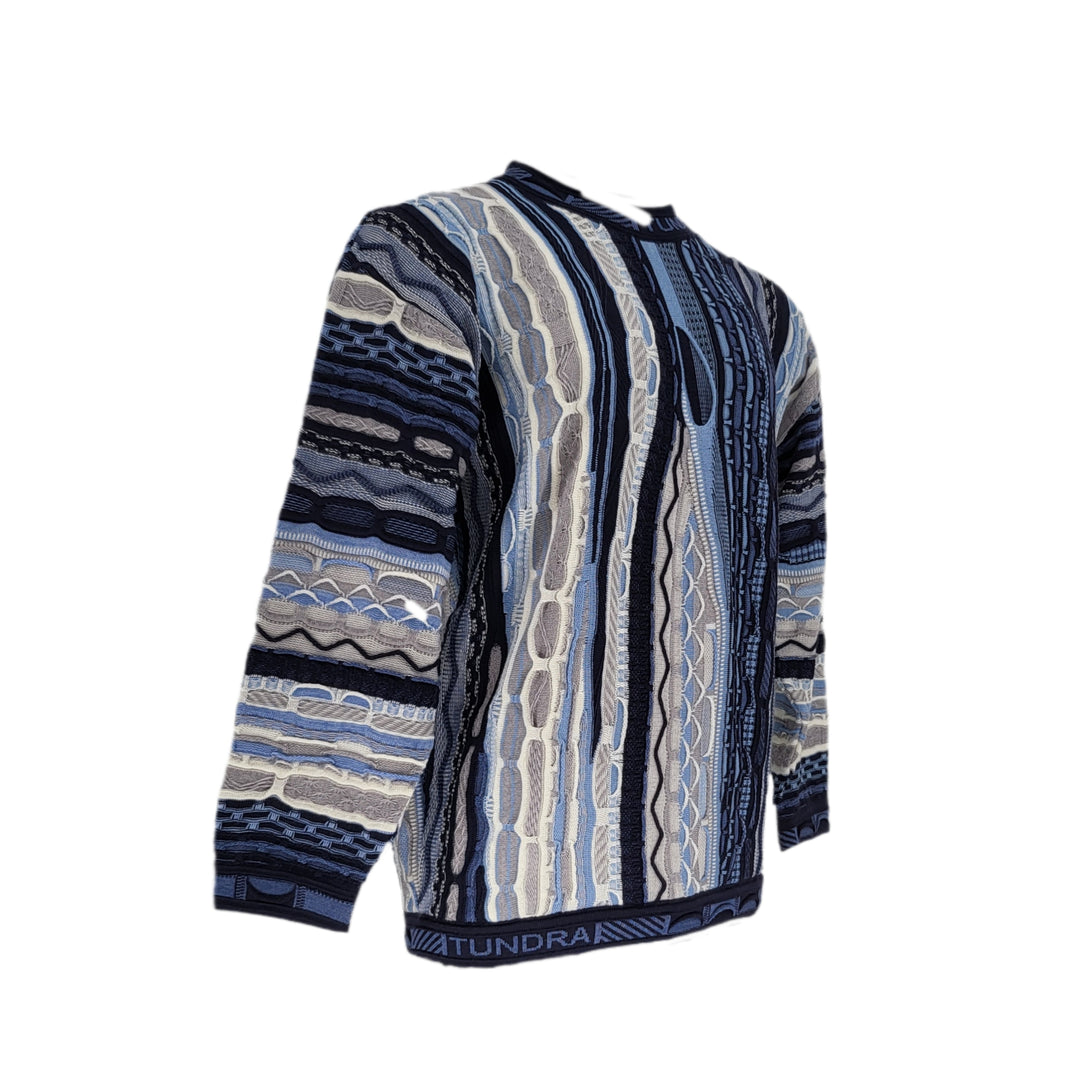 Tundra® sweater men's design 2023 sweater blue